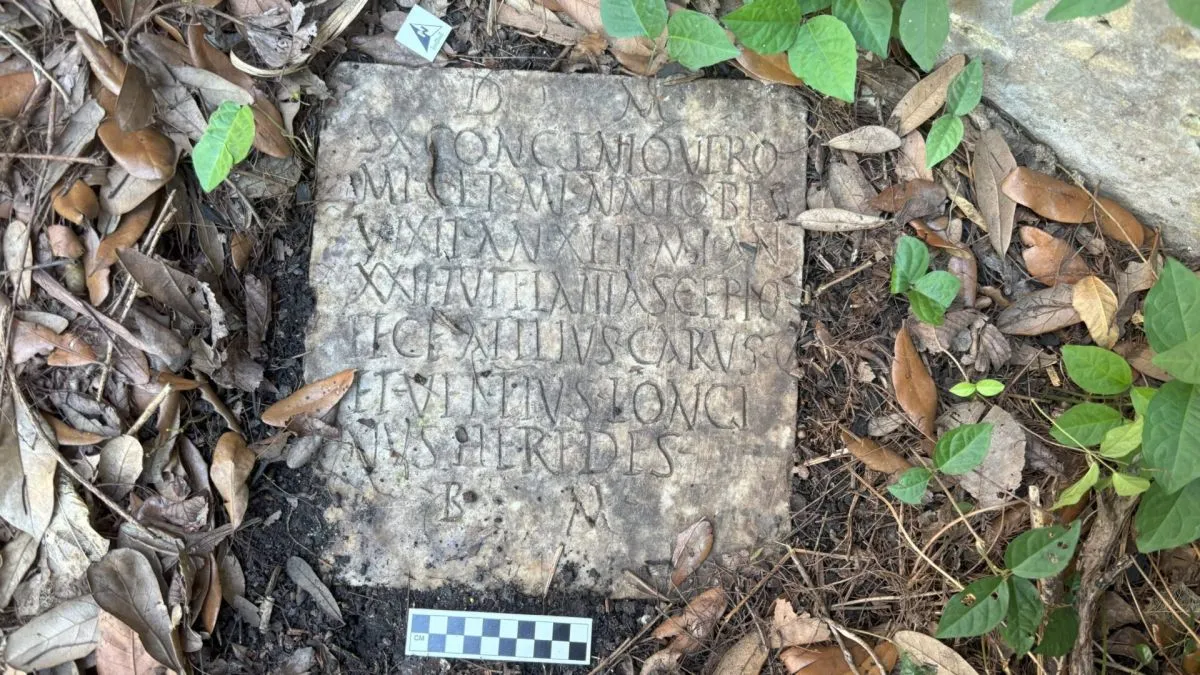 Ancient Roman Artifact Found in a New Orleans Backyard