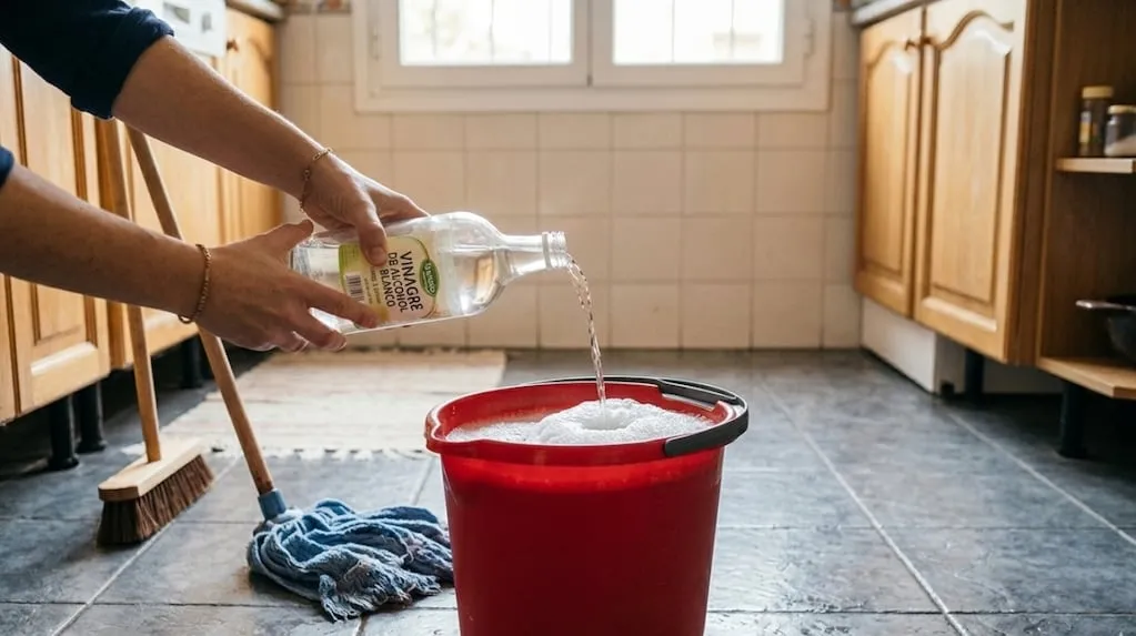Why People Recommend Adding Vinegar to Your Mop Water